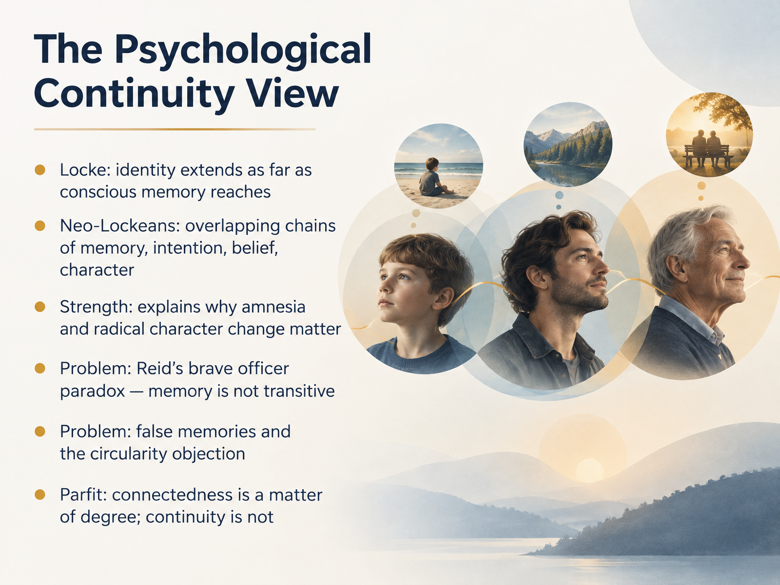 The Psychological Continuity View