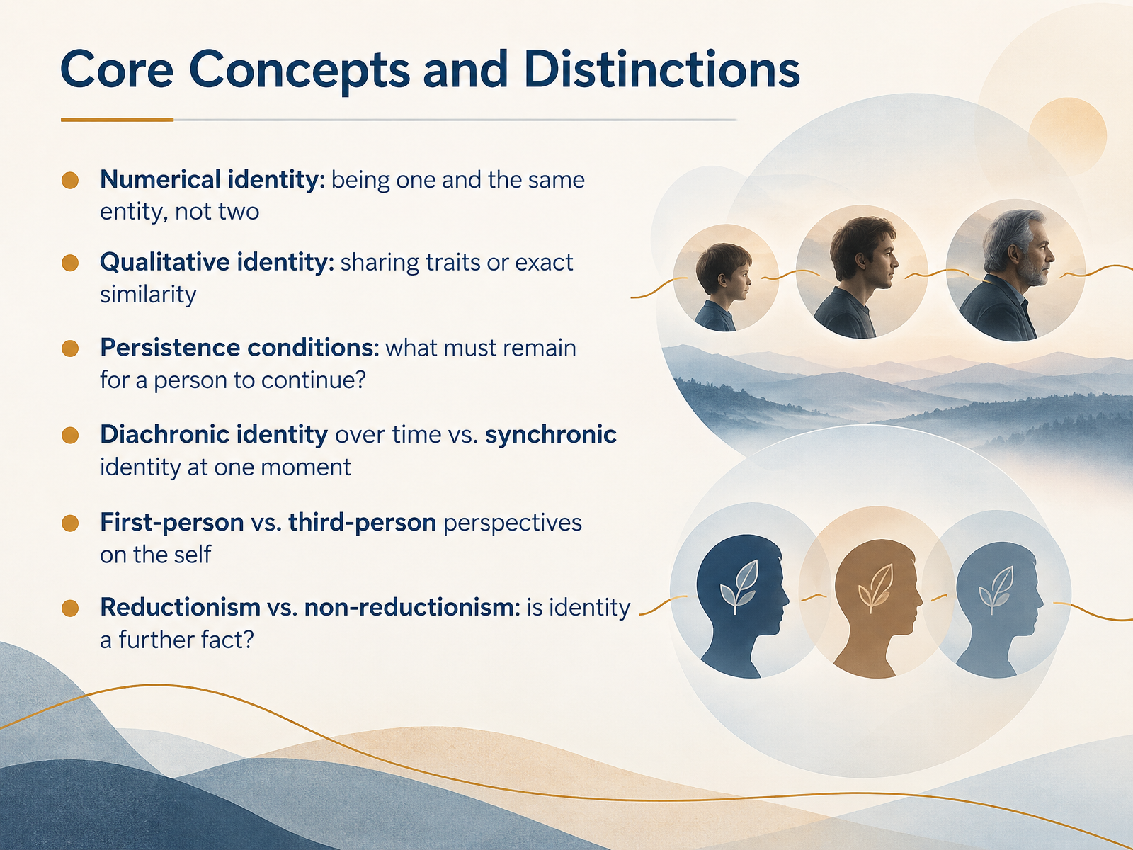 Core Concepts and Distinctions