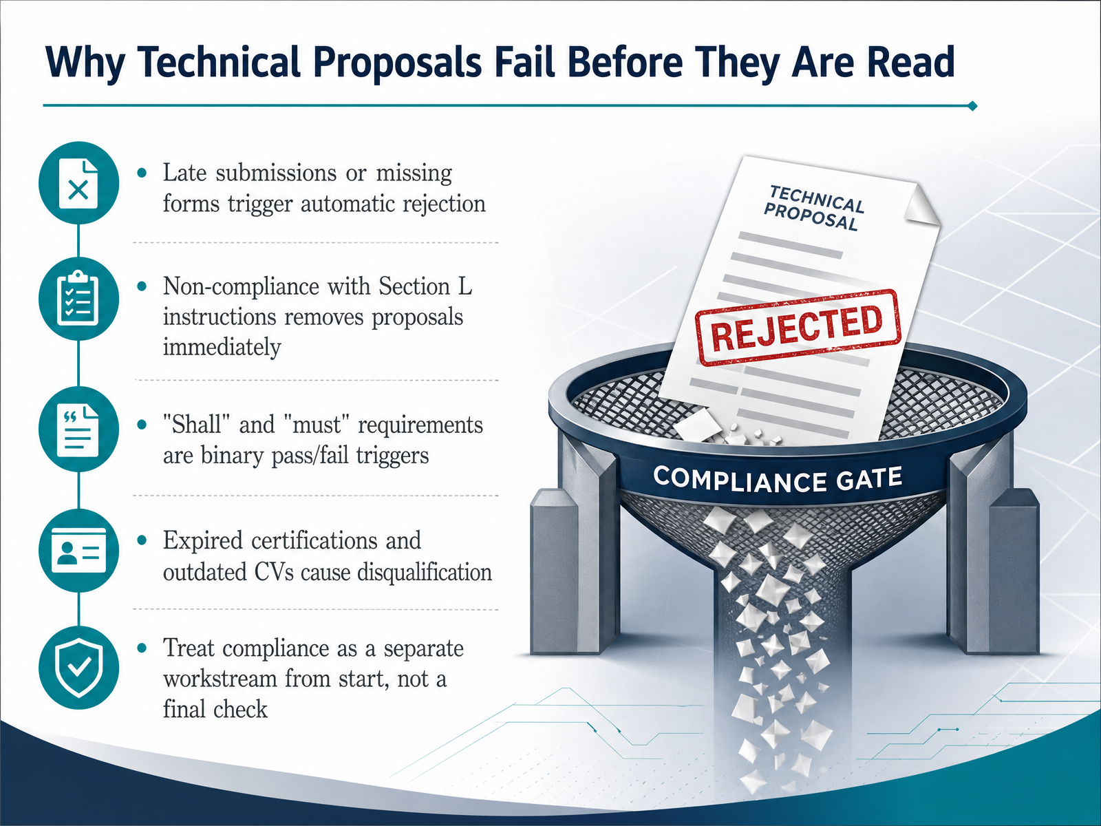 Why Technical Proposals Fail Before They Are Read