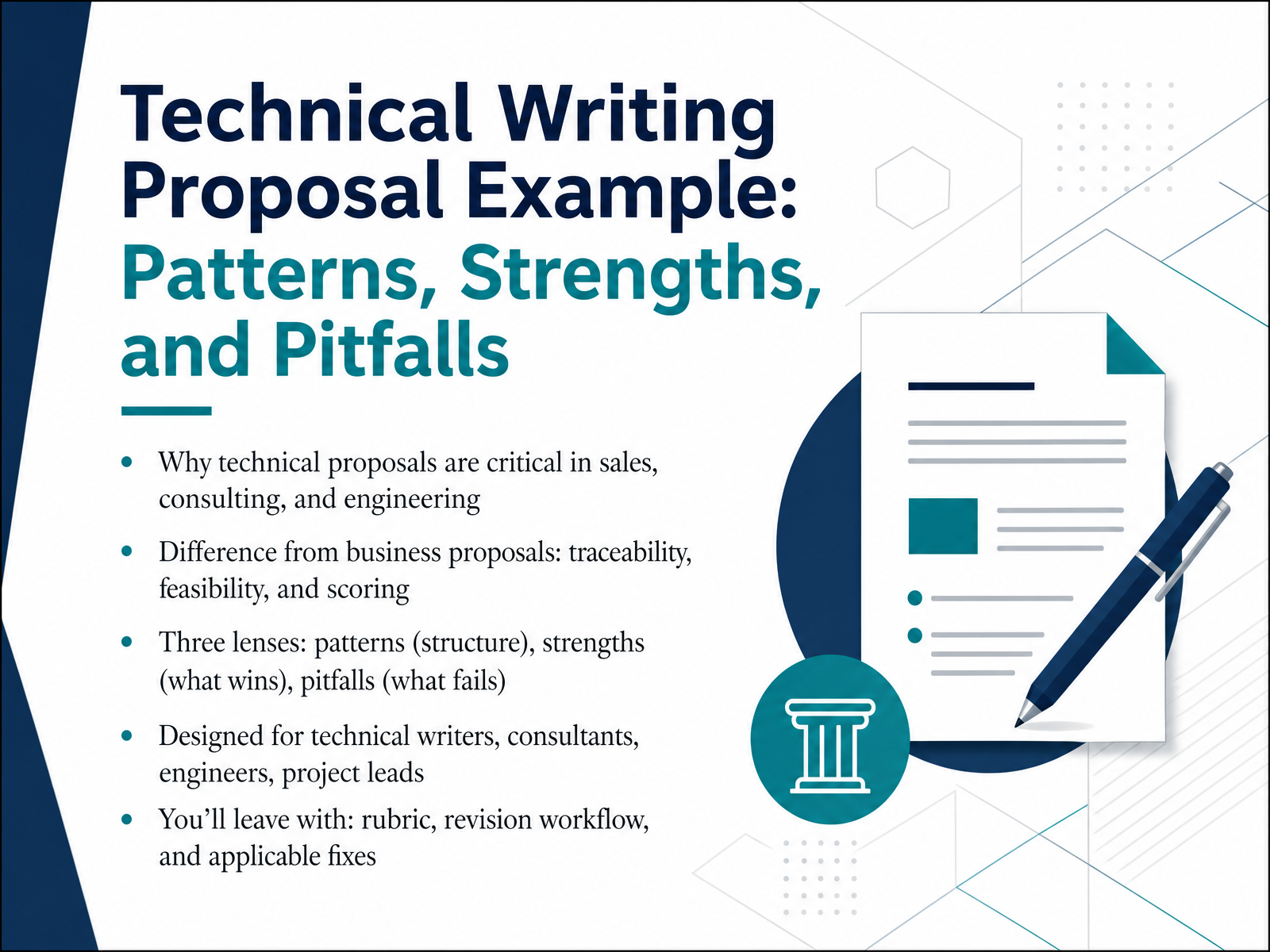 Technical Writing Proposal Analysis