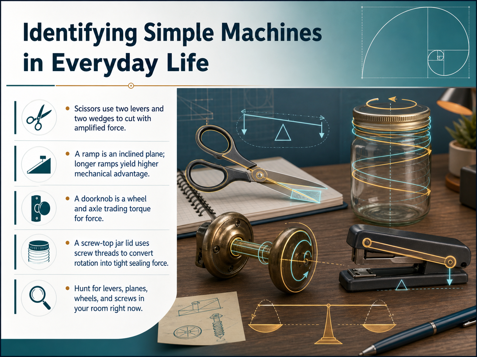 Identifying Simple Machines in Everyday Life