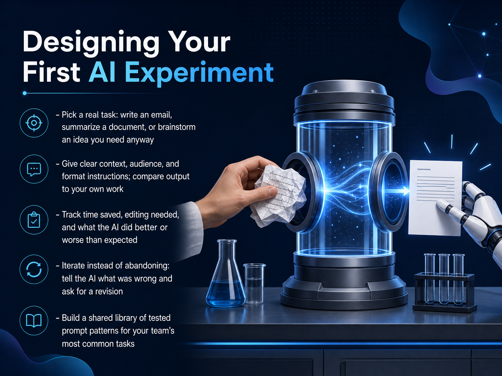 Designing Your First AI Experiment