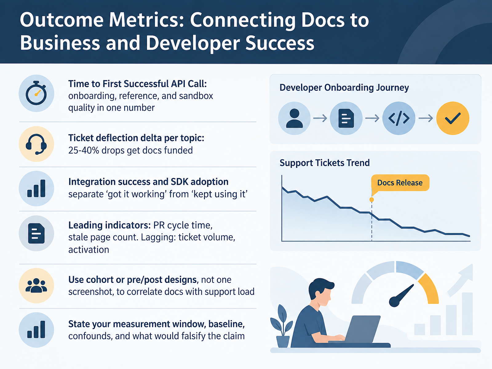 Outcome Metrics: Connecting Docs to Business and Developer Success
