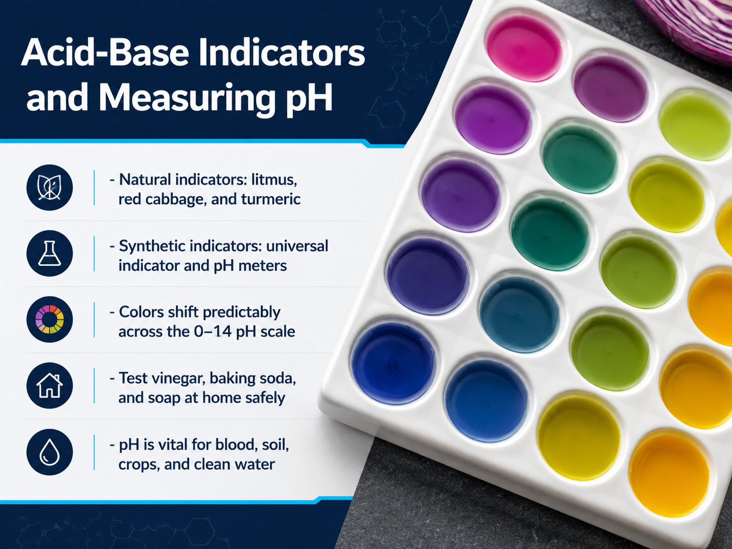 Acid-Base Indicators and Measuring pH