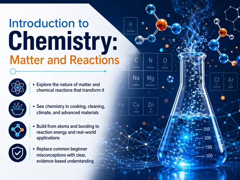 Introduction to Chemistry: Matter and Reactions — digital-human course