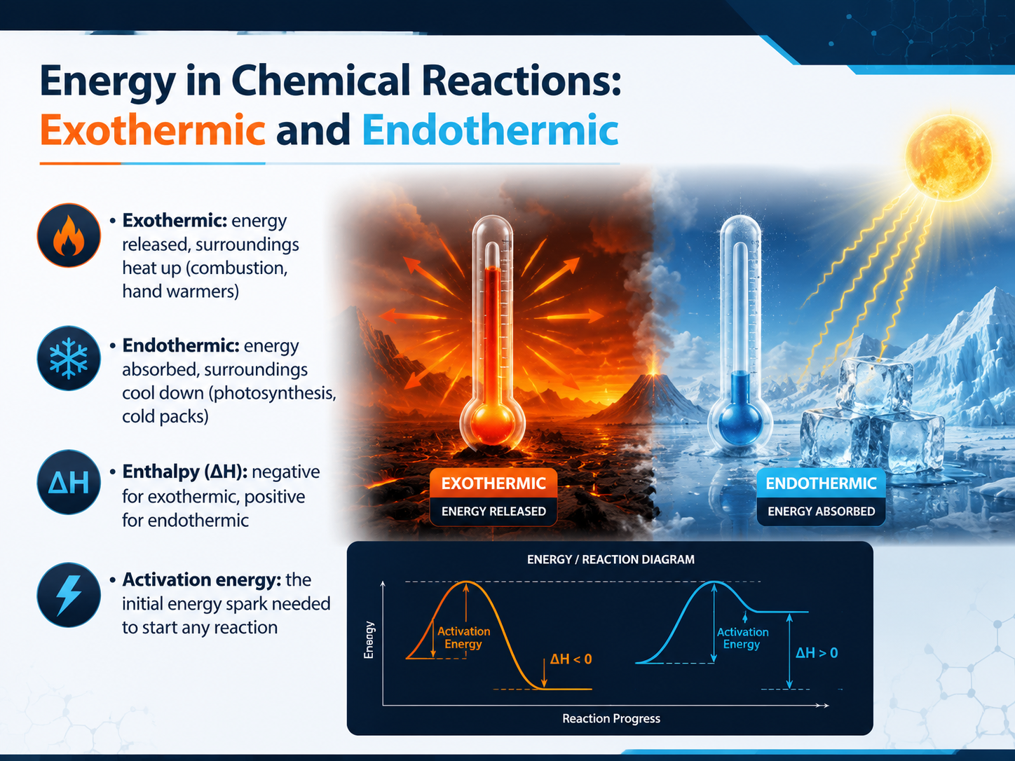 Energy in Chemical Reactions: Exothermic and Endothermic