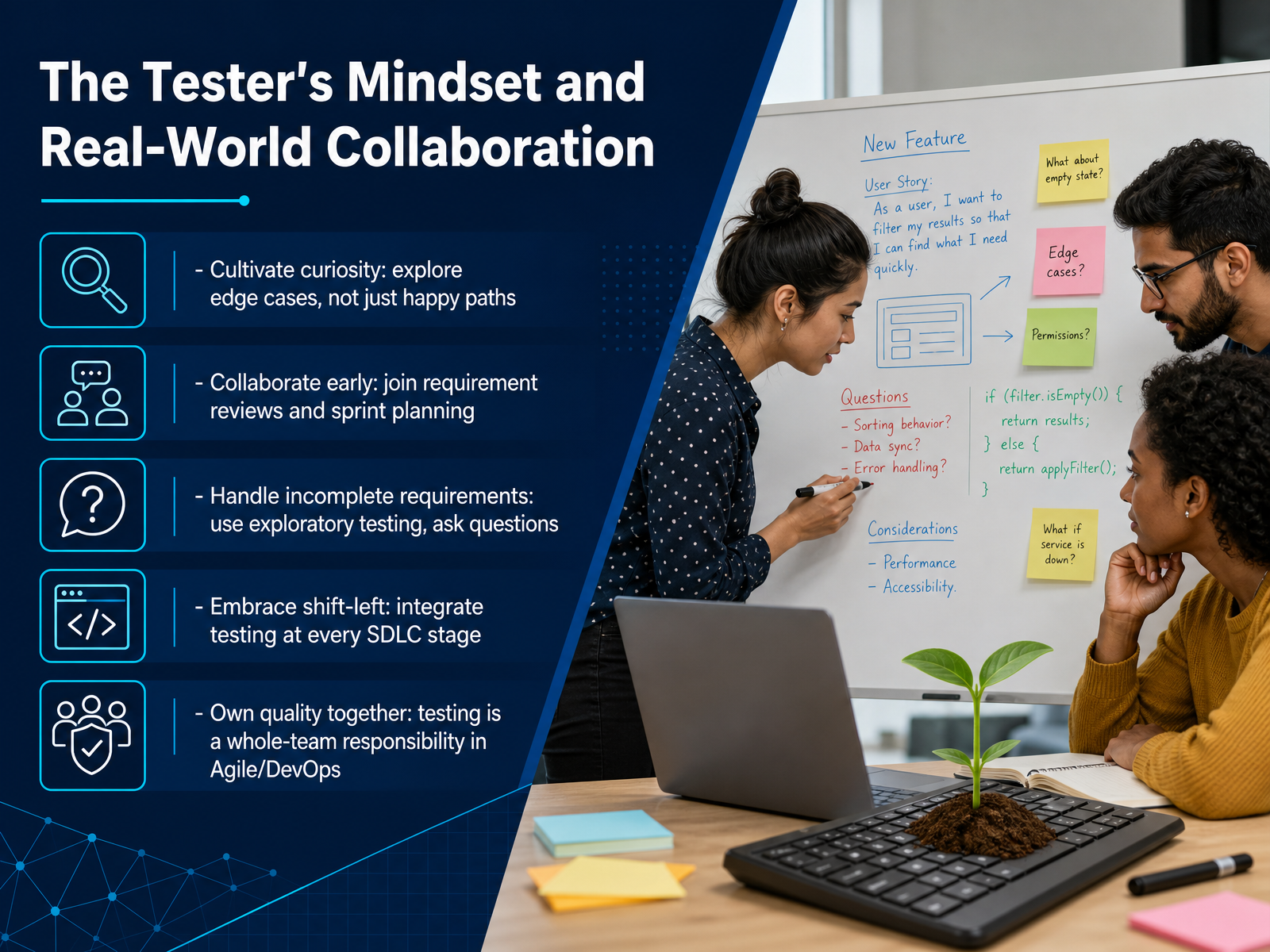 The Tester's Mindset and Real-World Collaboration