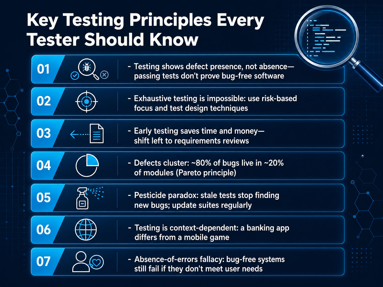 Key Testing Principles Every Tester Should Know