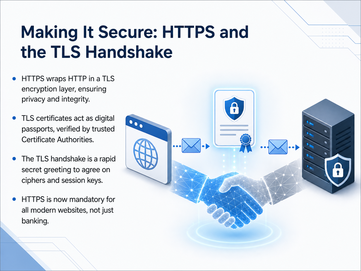Making It Secure: HTTPS and the TLS Handshake