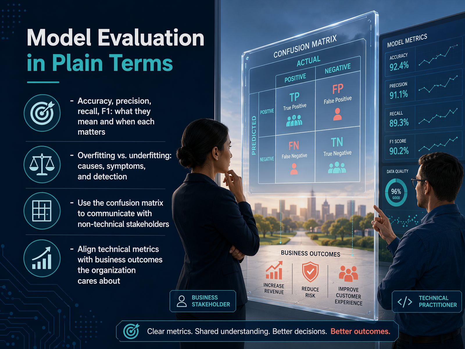 Model Evaluation in Plain Terms