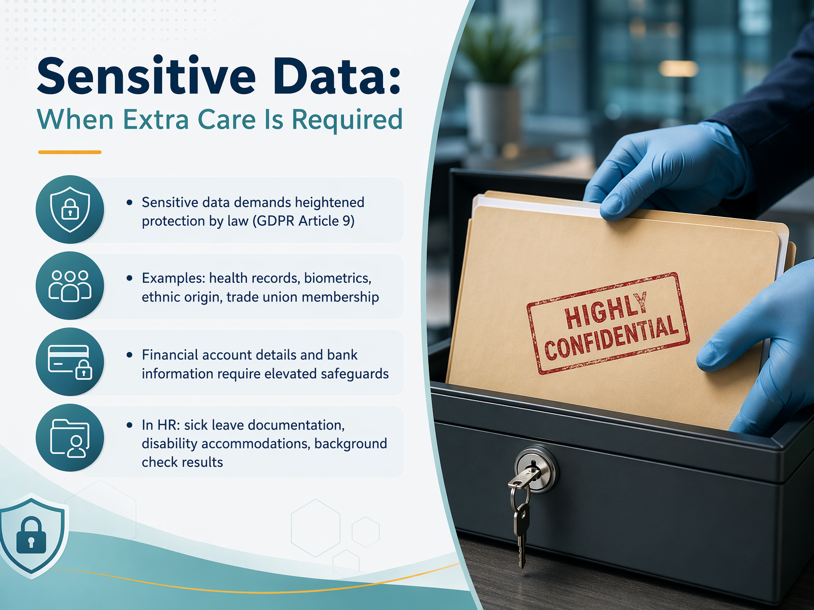 Sensitive Data: When Extra Care Is Required