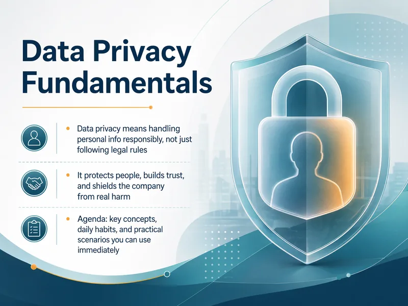 Data Privacy Fundamentals — digital-human course