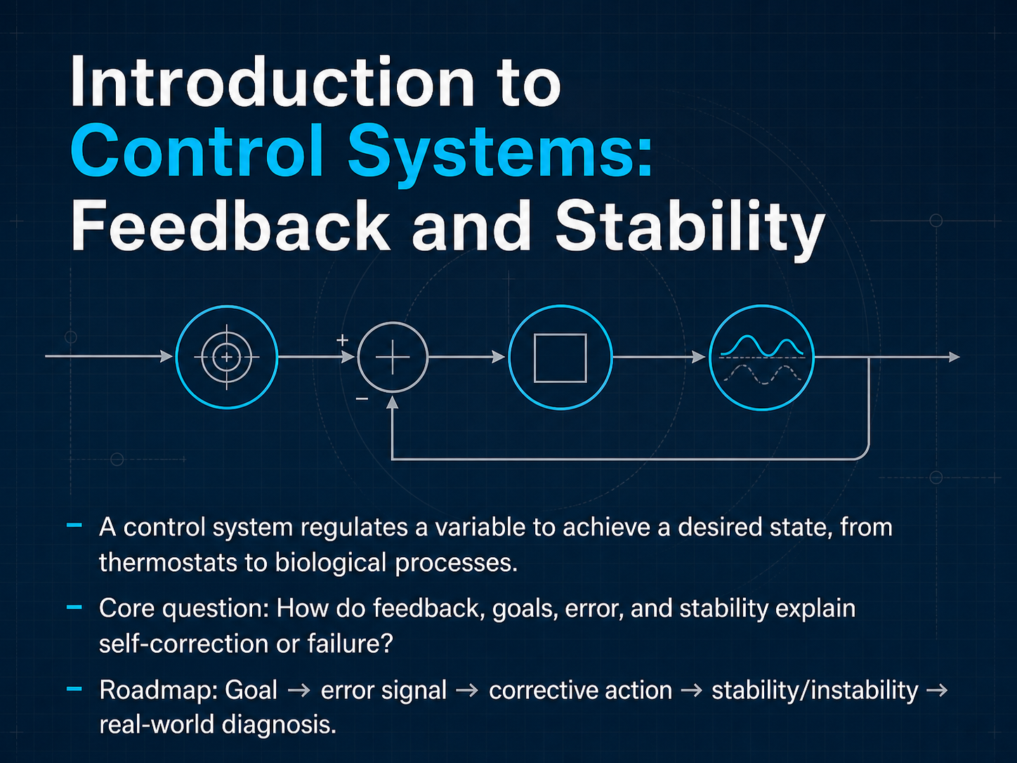Control Systems: Feedback & Stability
