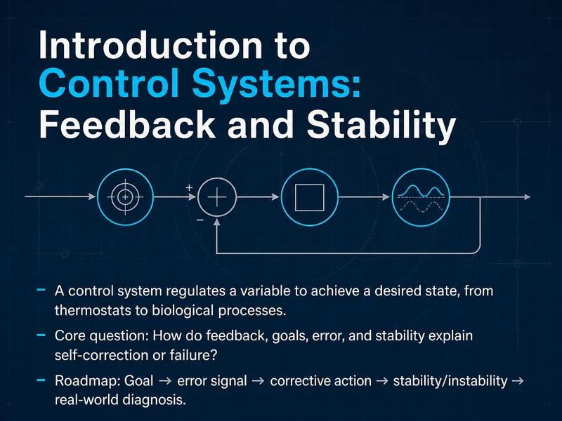 Control Systems: Feedback & Stability — digital-human course