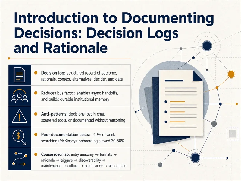 Documenting Decisions — digital-human course