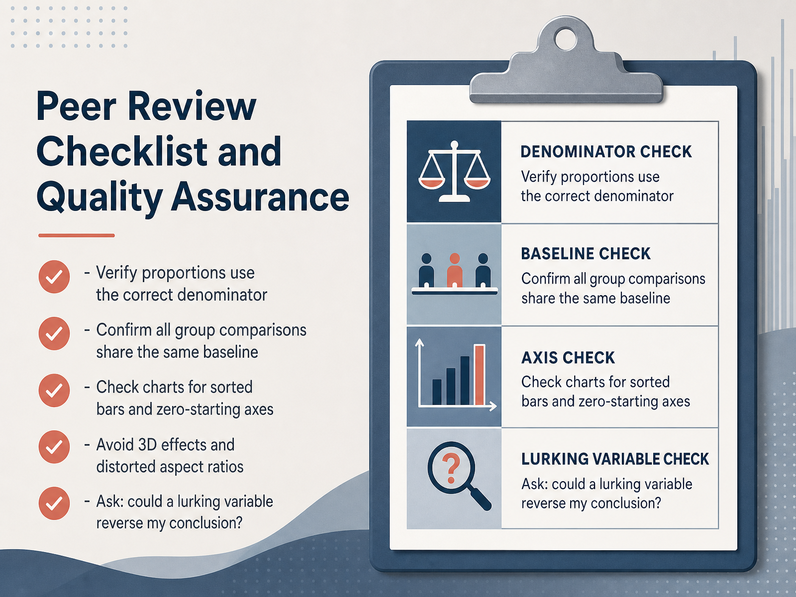 Peer Review Checklist and Quality Assurance