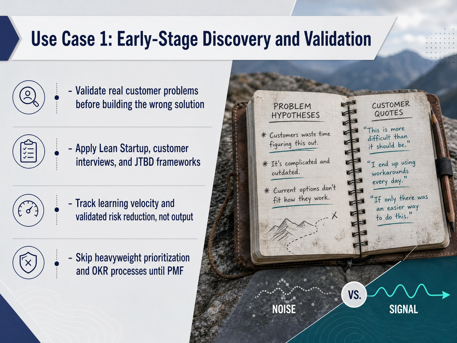 Use Case 1: Early-Stage Discovery and Validation