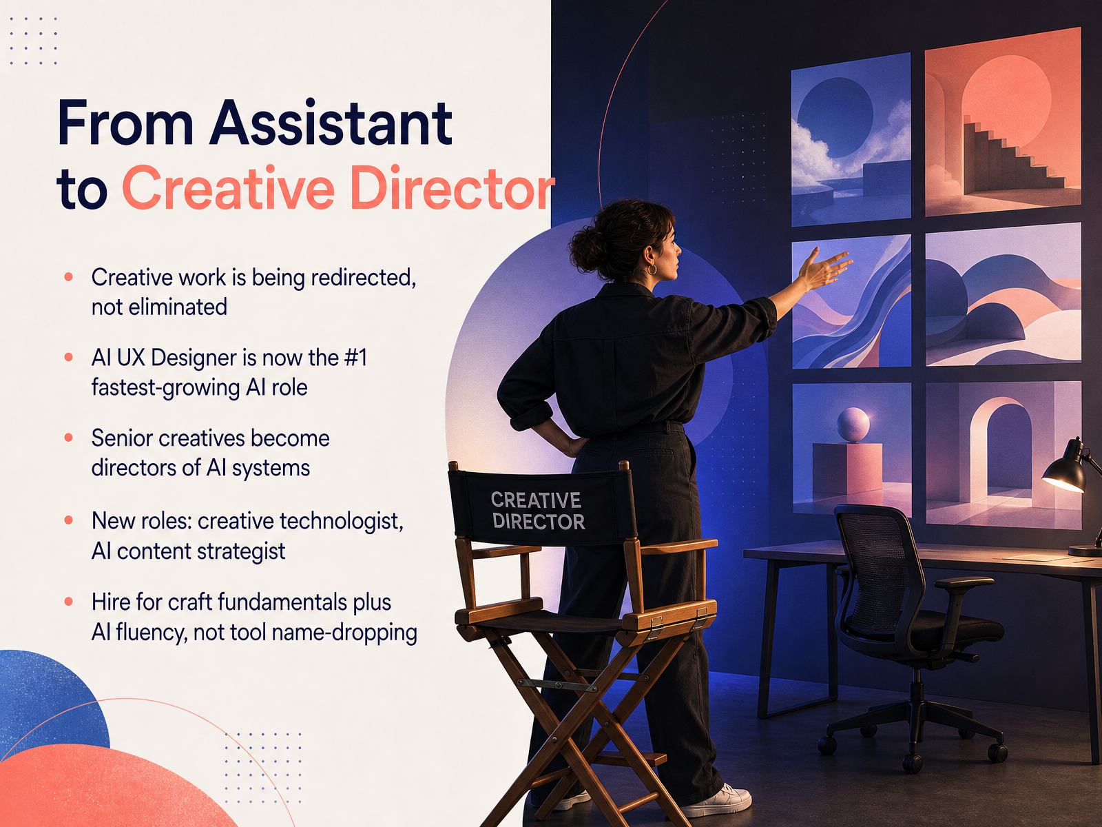 From Assistant to Creative Director