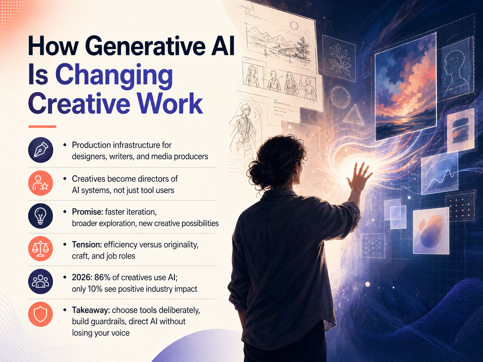 Generative AI in Creative Work