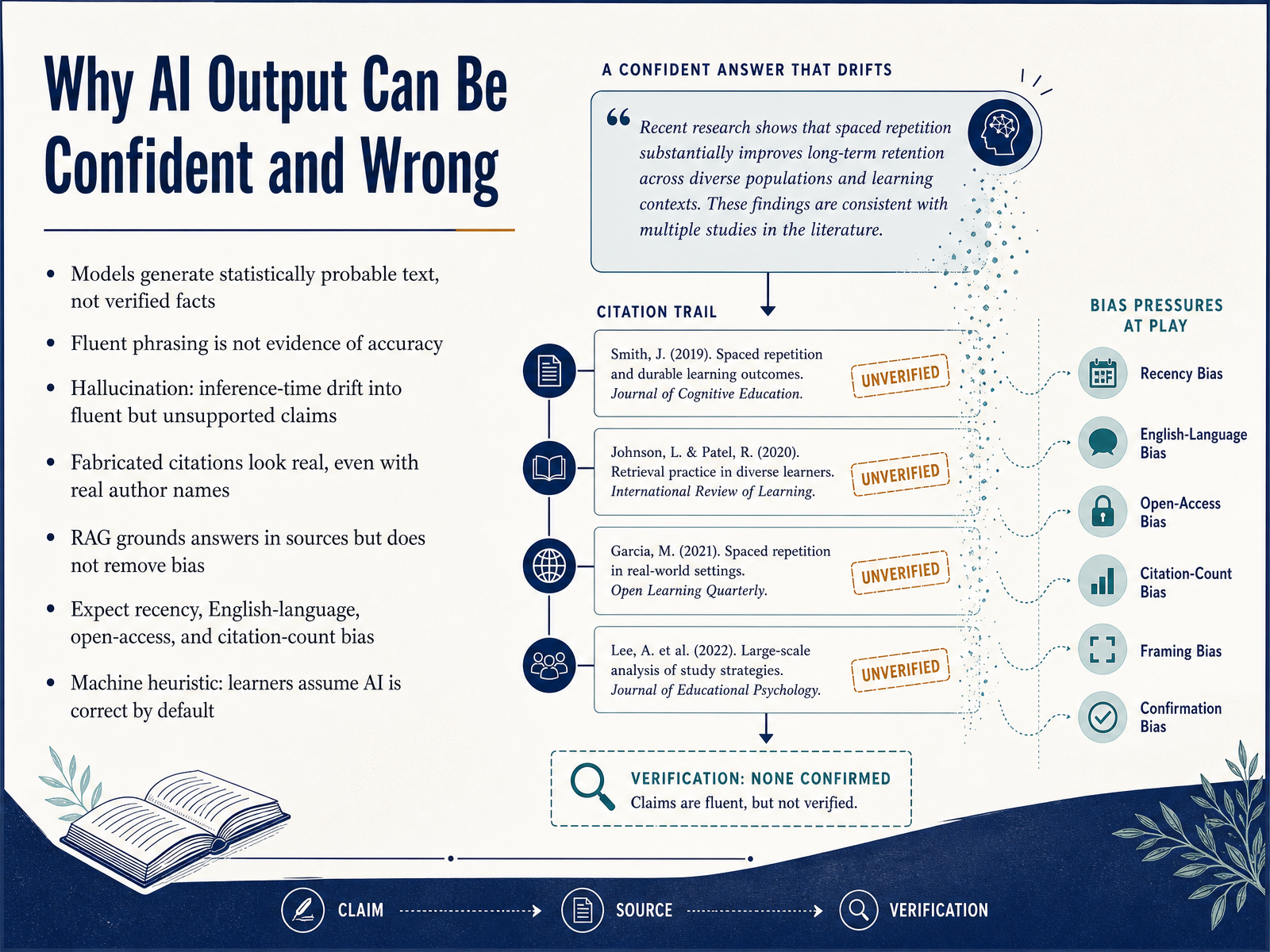 Why AI Output Can Be Confident and Wrong