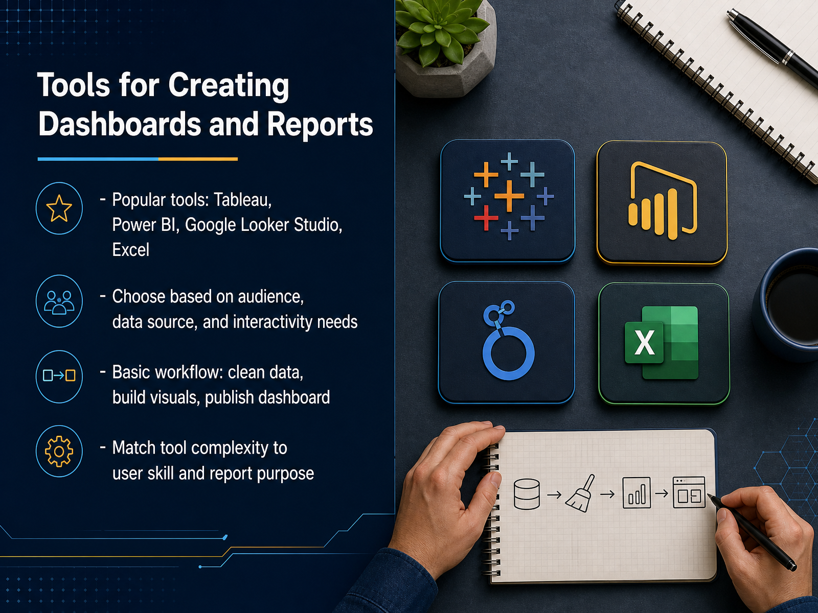 Tools for Creating Dashboards and Reports