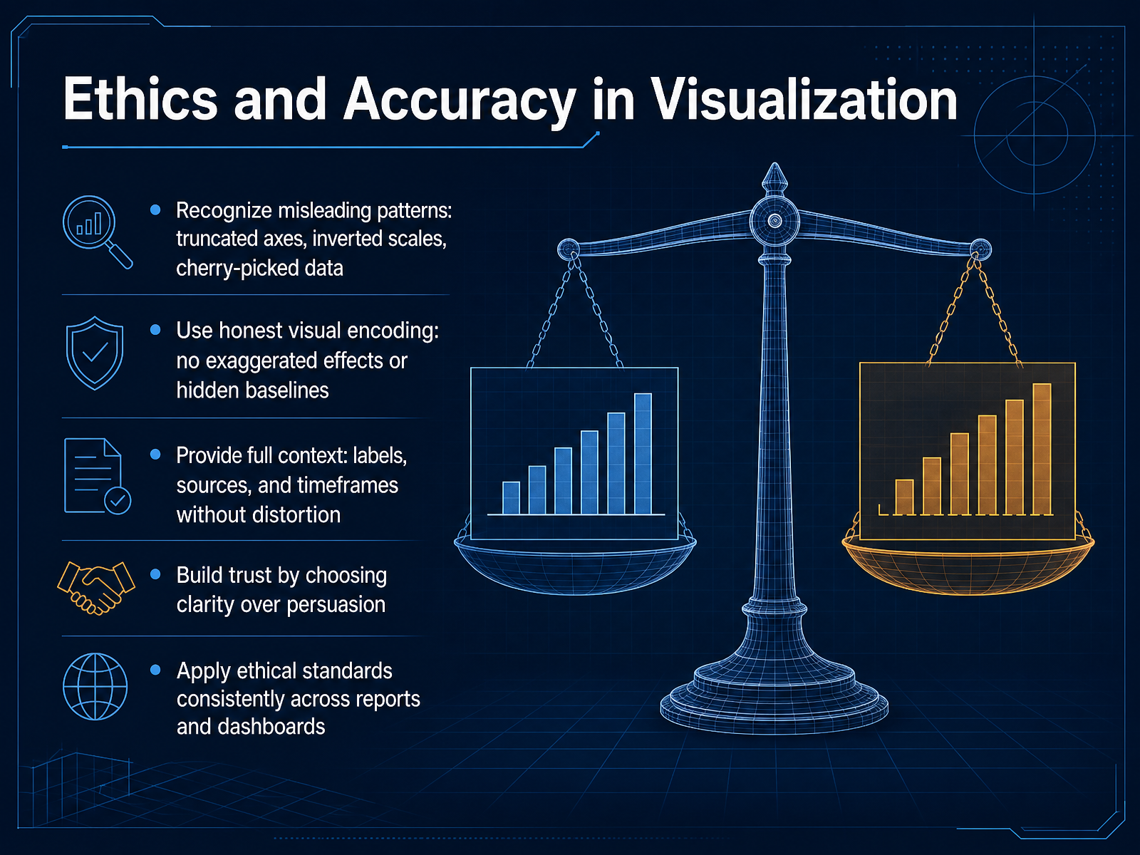 Ethics and Accuracy in Visualization