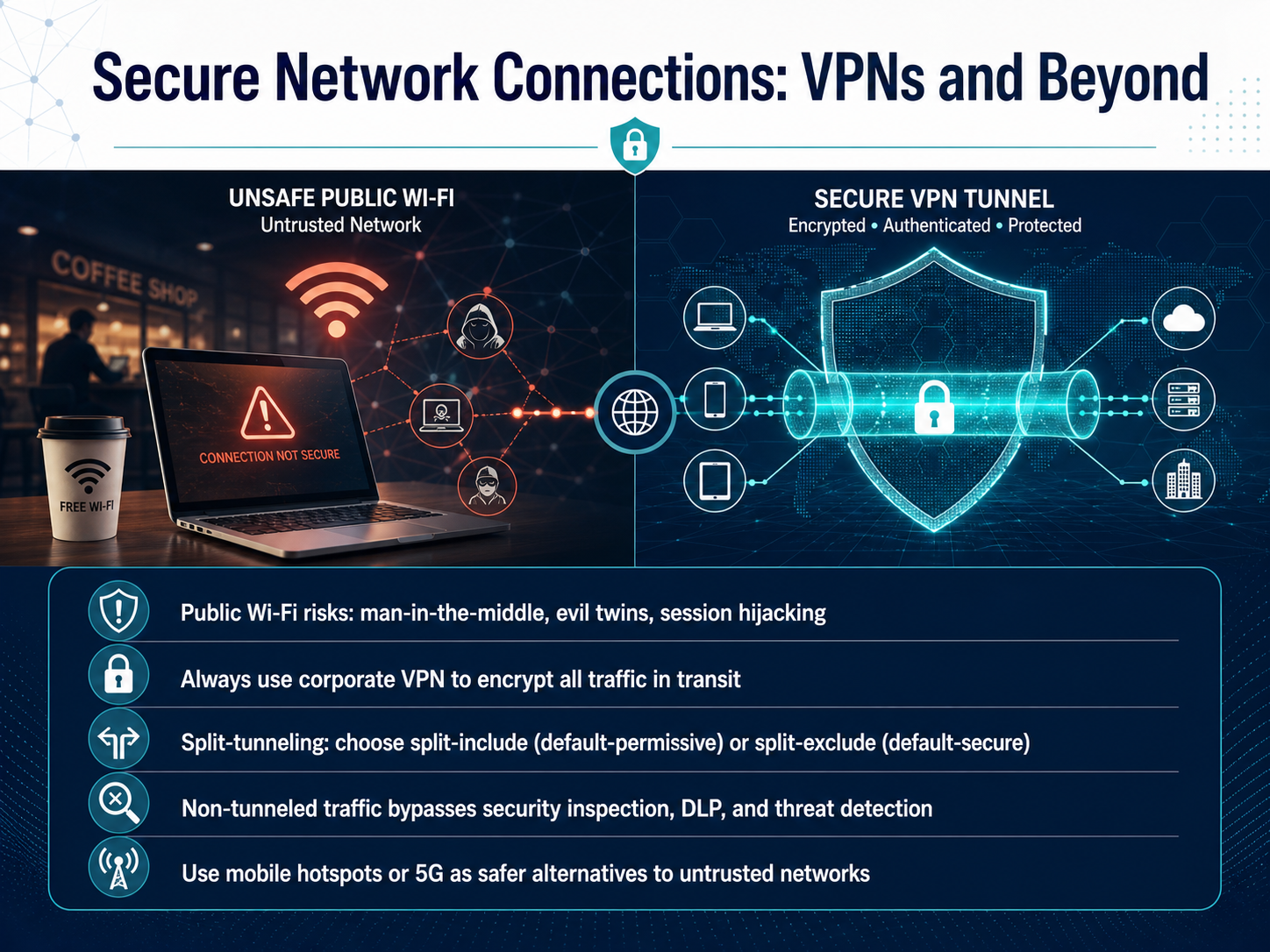 Secure Network Connections: VPNs and Beyond