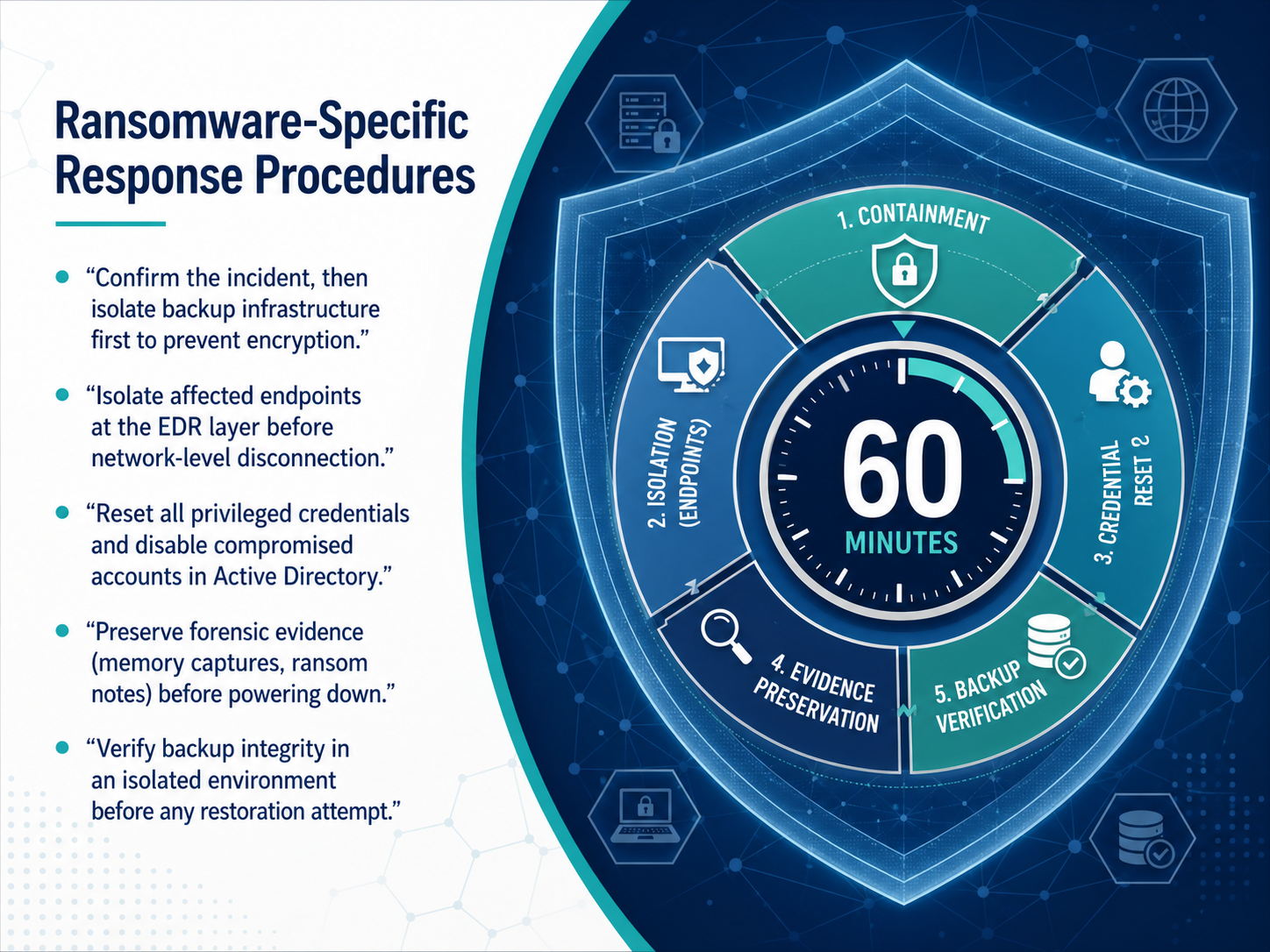Ransomware-Specific Response Procedures