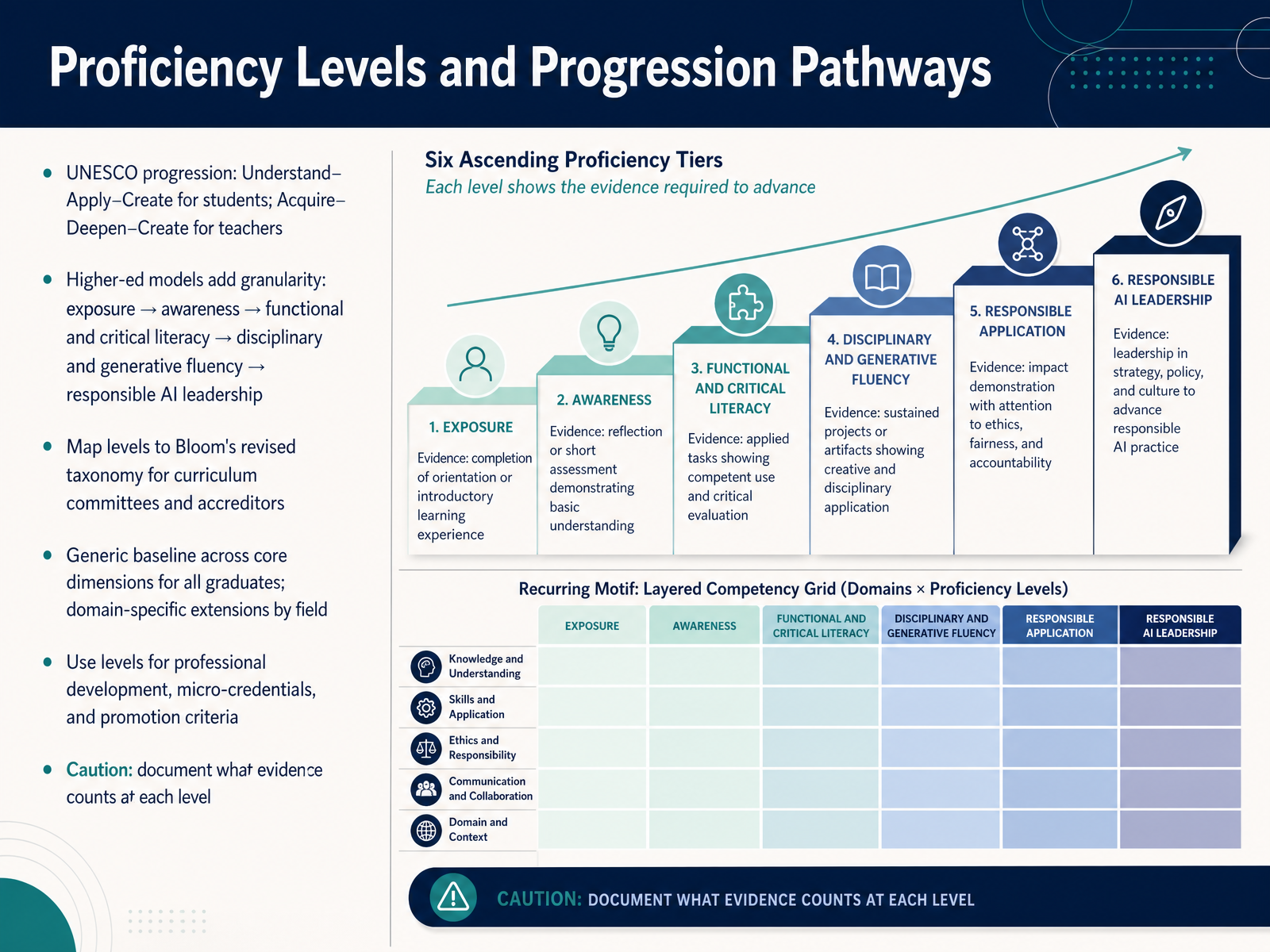 Proficiency Levels and Progression Pathways