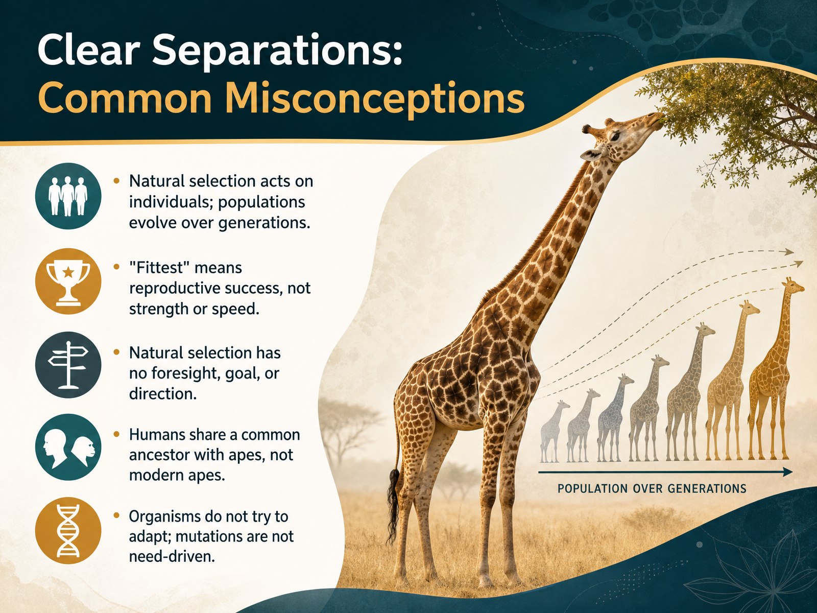 Clear Separations: Common Misconceptions