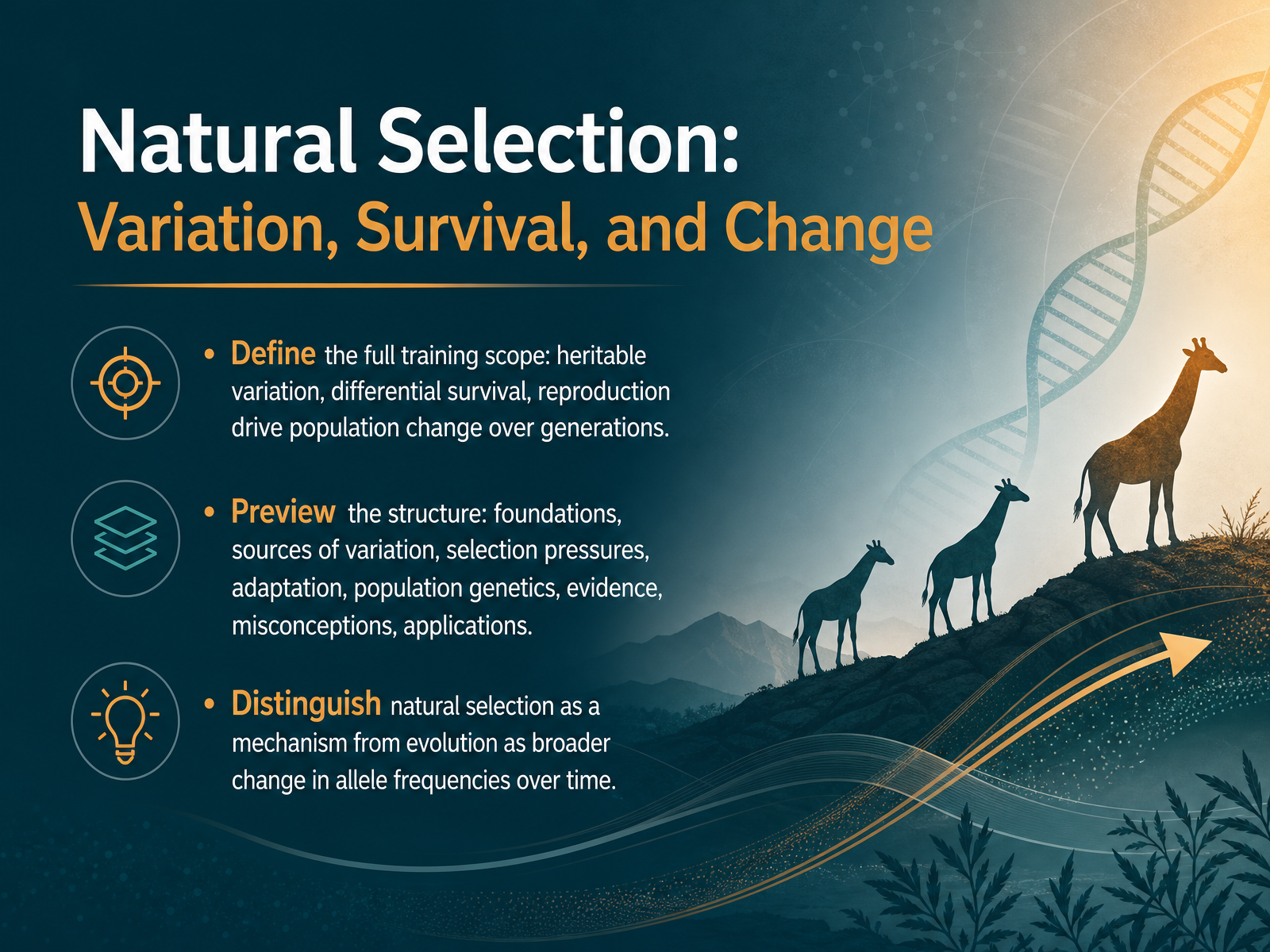 Natural Selection Dynamics
