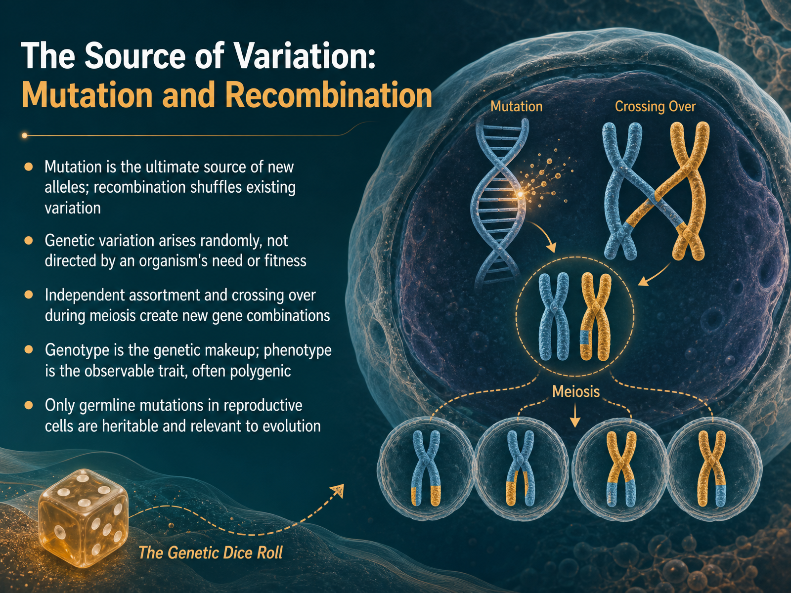 The Source of Variation: Mutation and Recombination