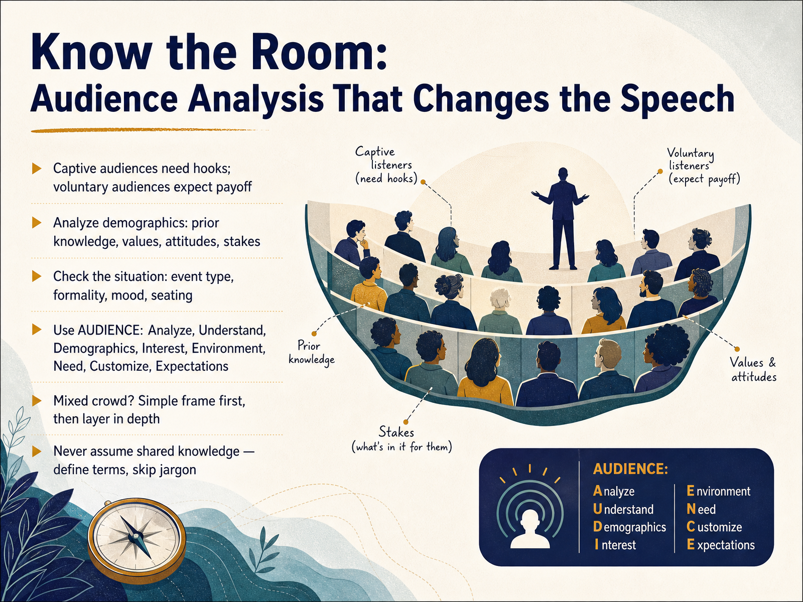 Know the Room: Audience Analysis That Changes the Speech