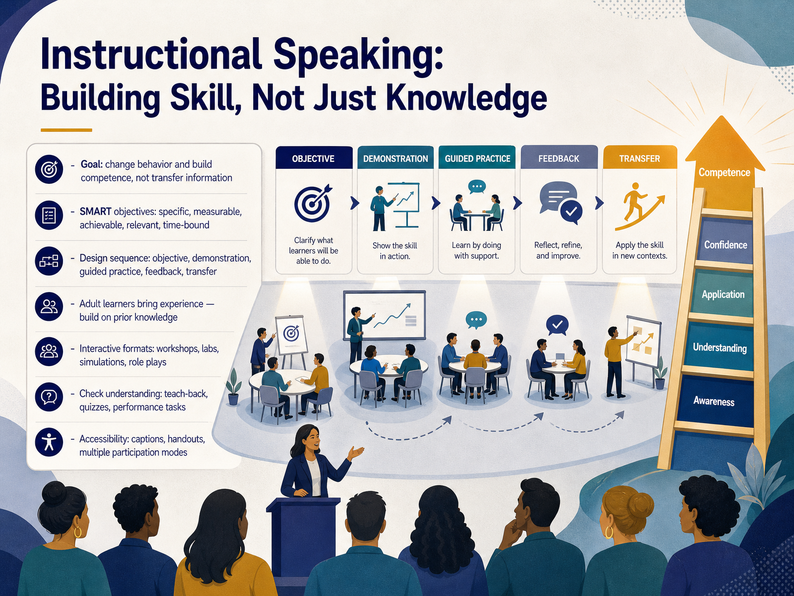 Instructional Speaking: Building Skill, Not Just Knowledge