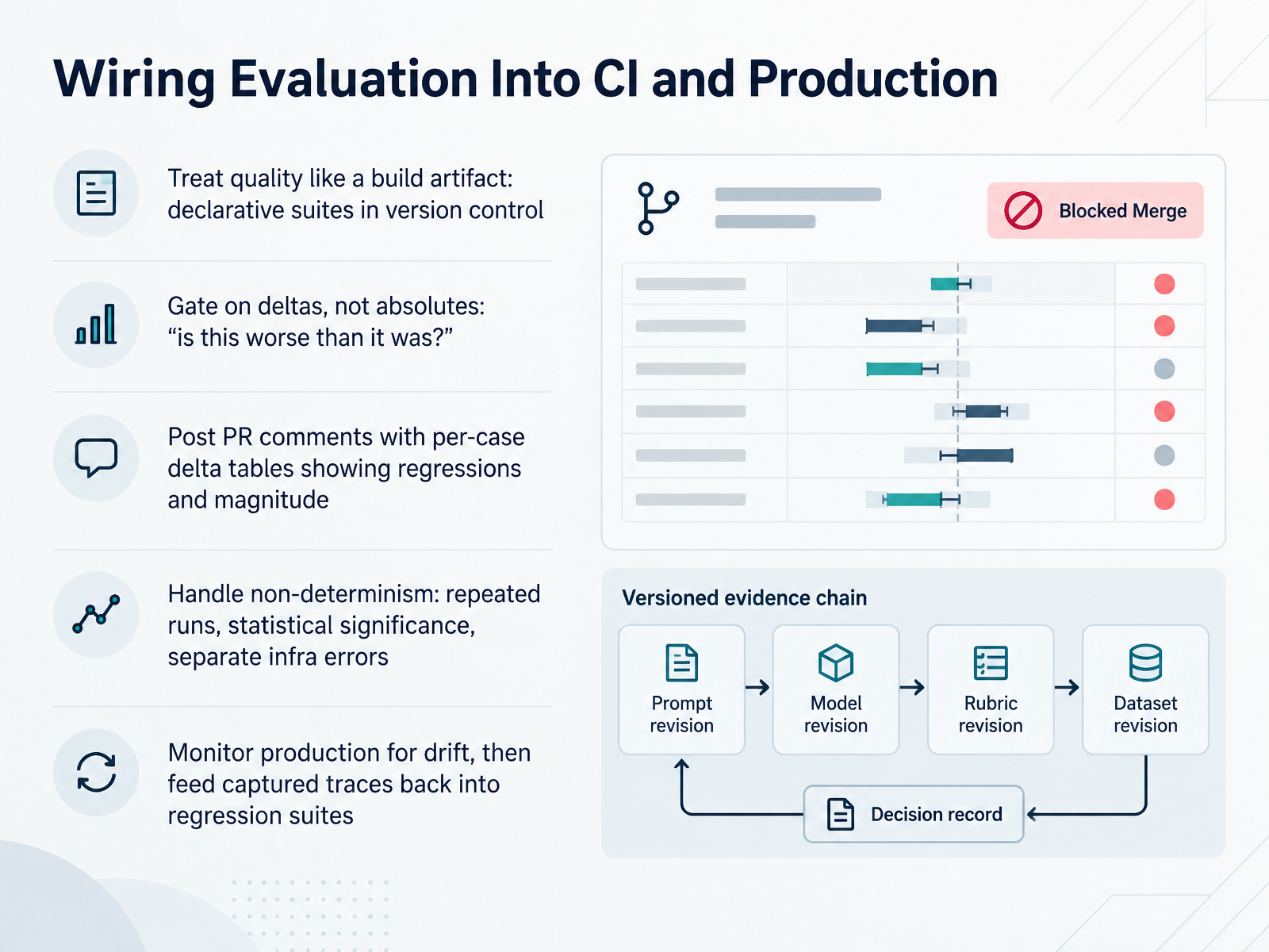 Wiring Evaluation Into CI and Production