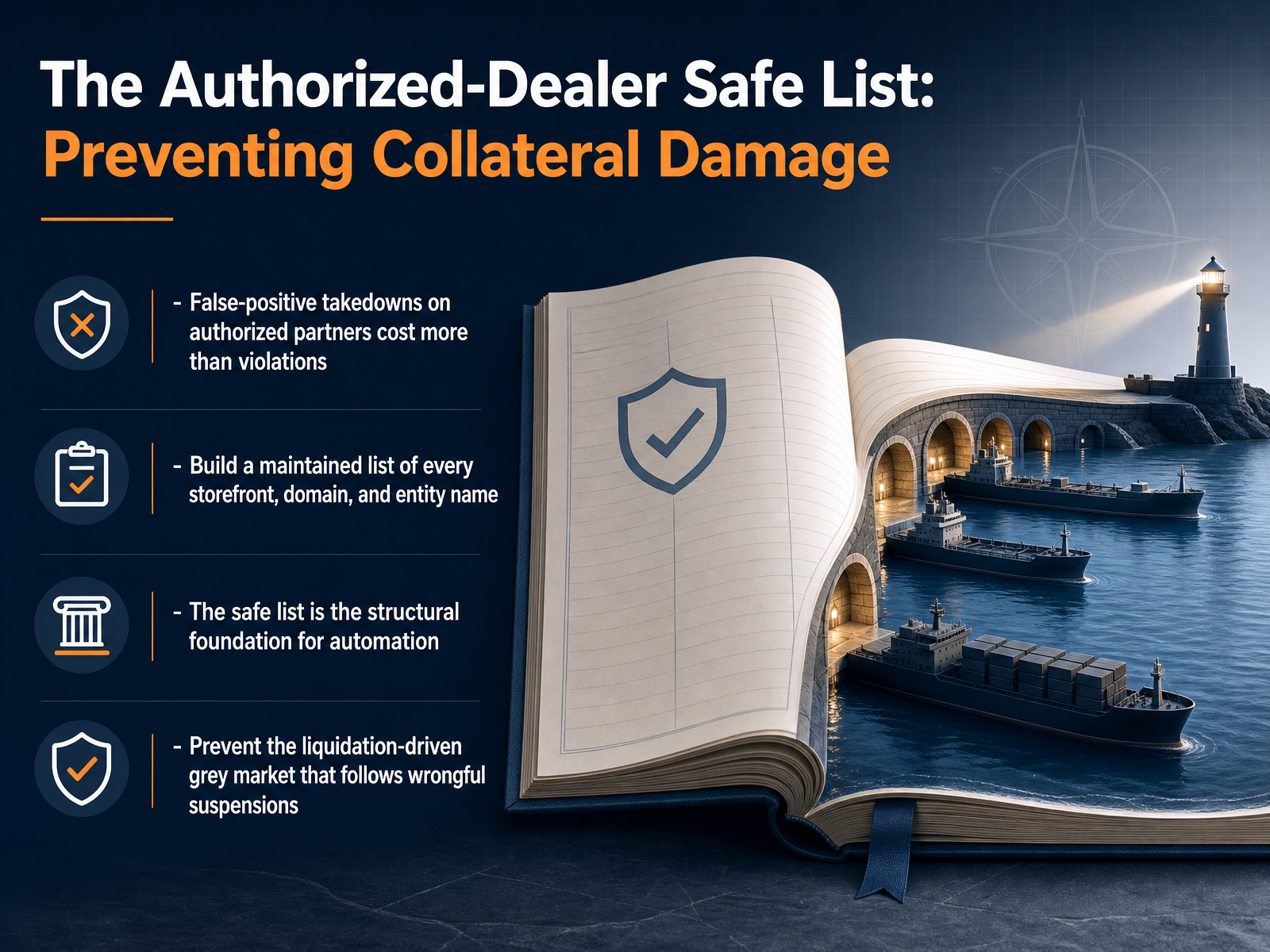 The Authorized-Dealer Safe List: Preventing Collateral Damage