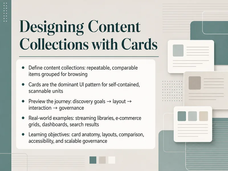 Content Collections with Cards — digital-human course