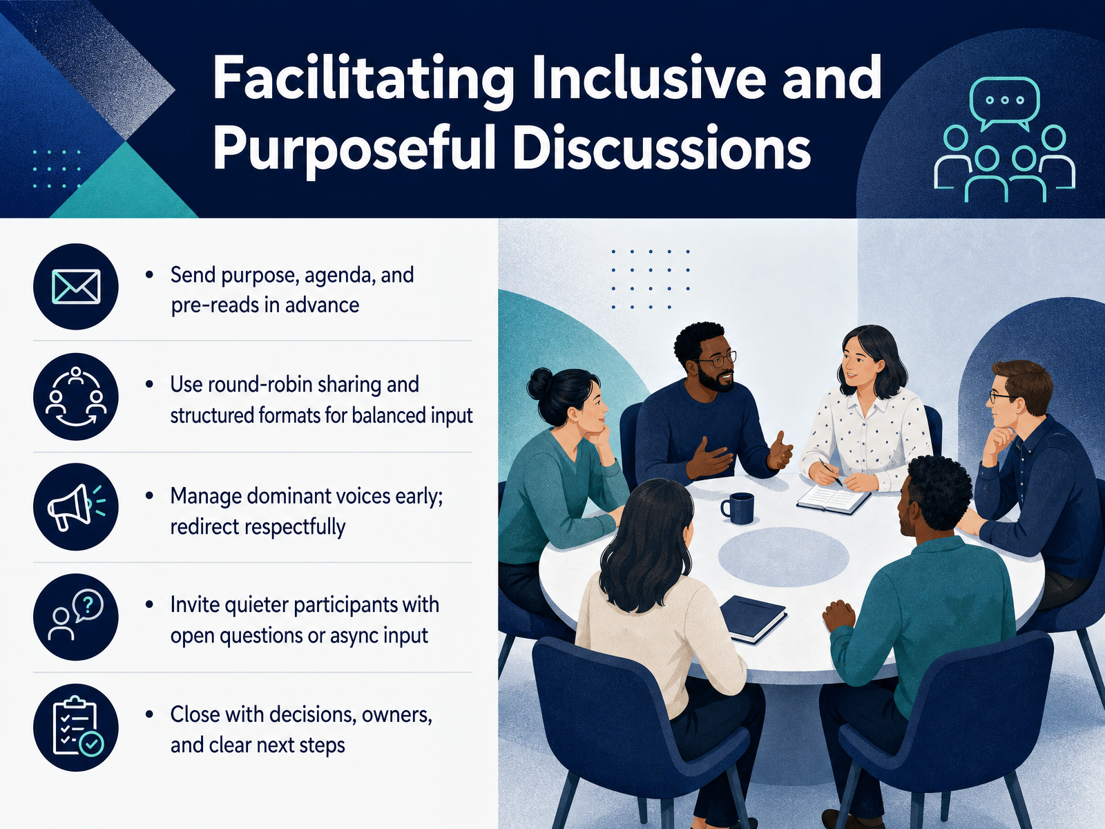 Facilitating Inclusive and Purposeful Discussions