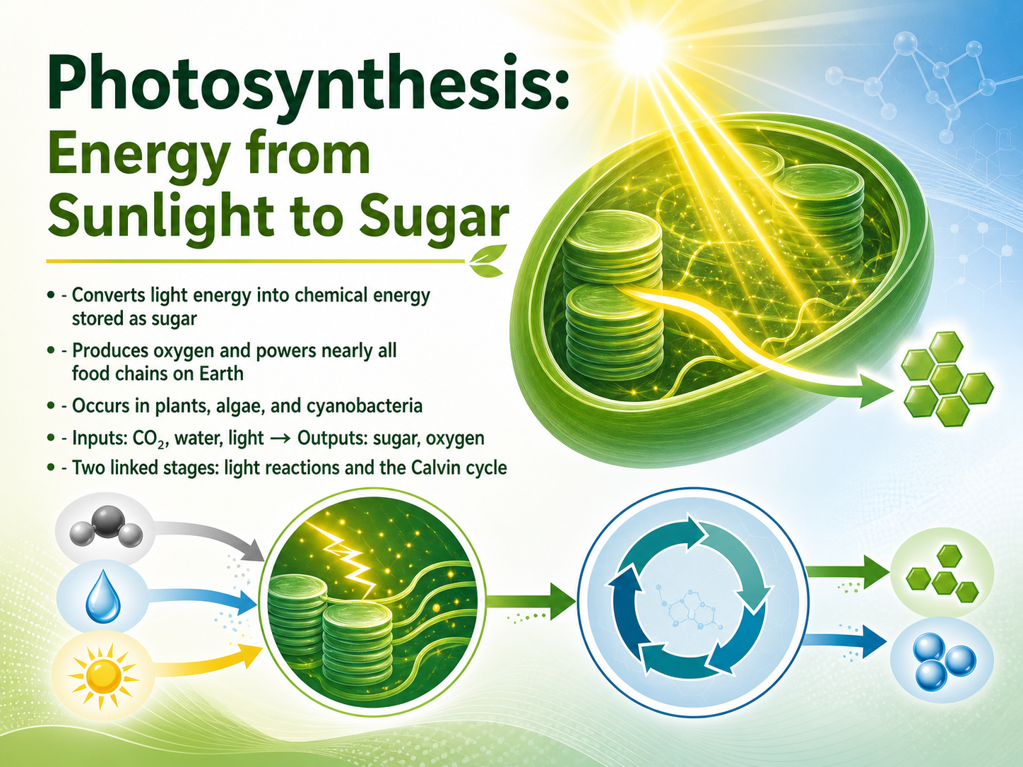 Photosynthesis: Sunlight to Sugar