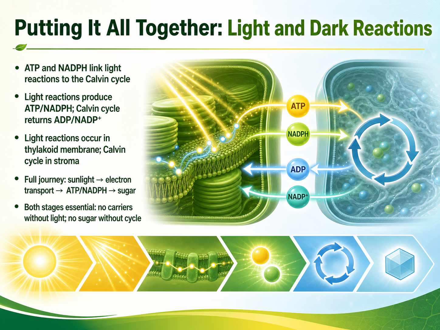 Putting It All Together: Light and Dark Reactions