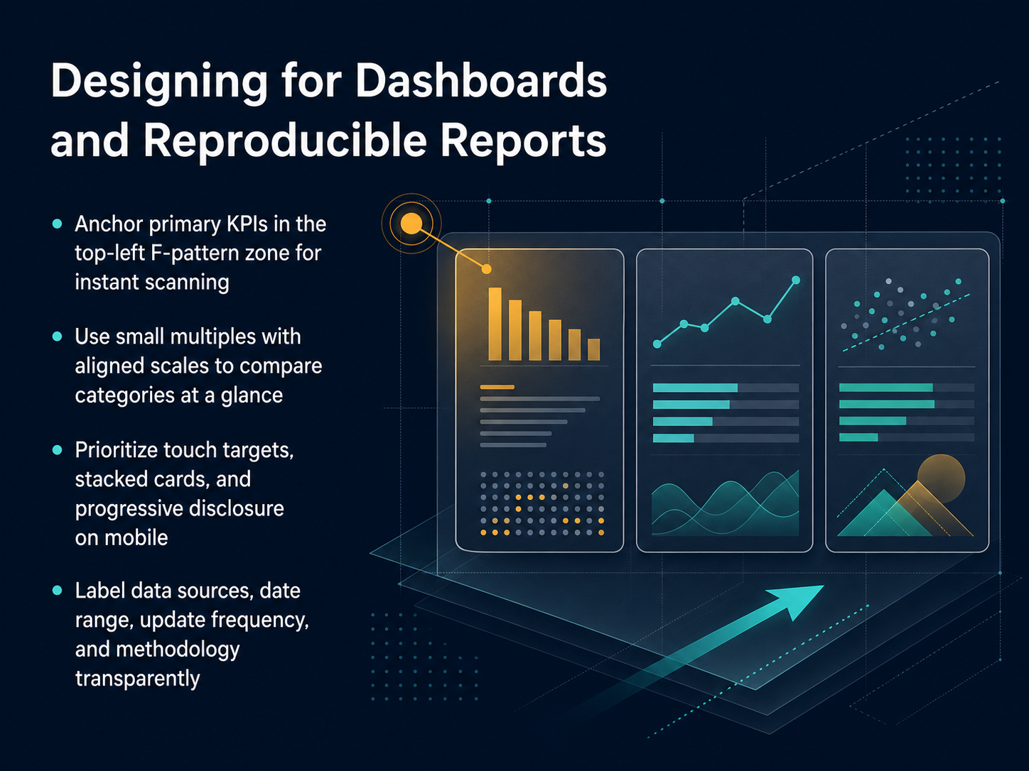 Designing for Dashboards and Reproducible Reports