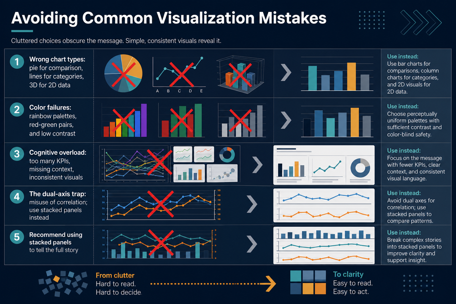 Avoiding Common Visualization Mistakes