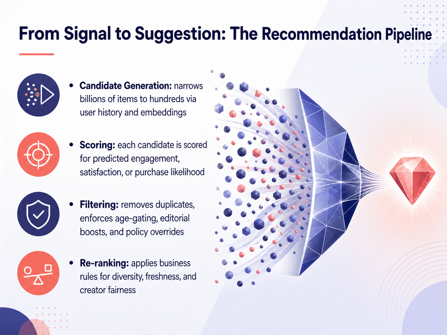 From Signal to Suggestion: The Recommendation Pipeline