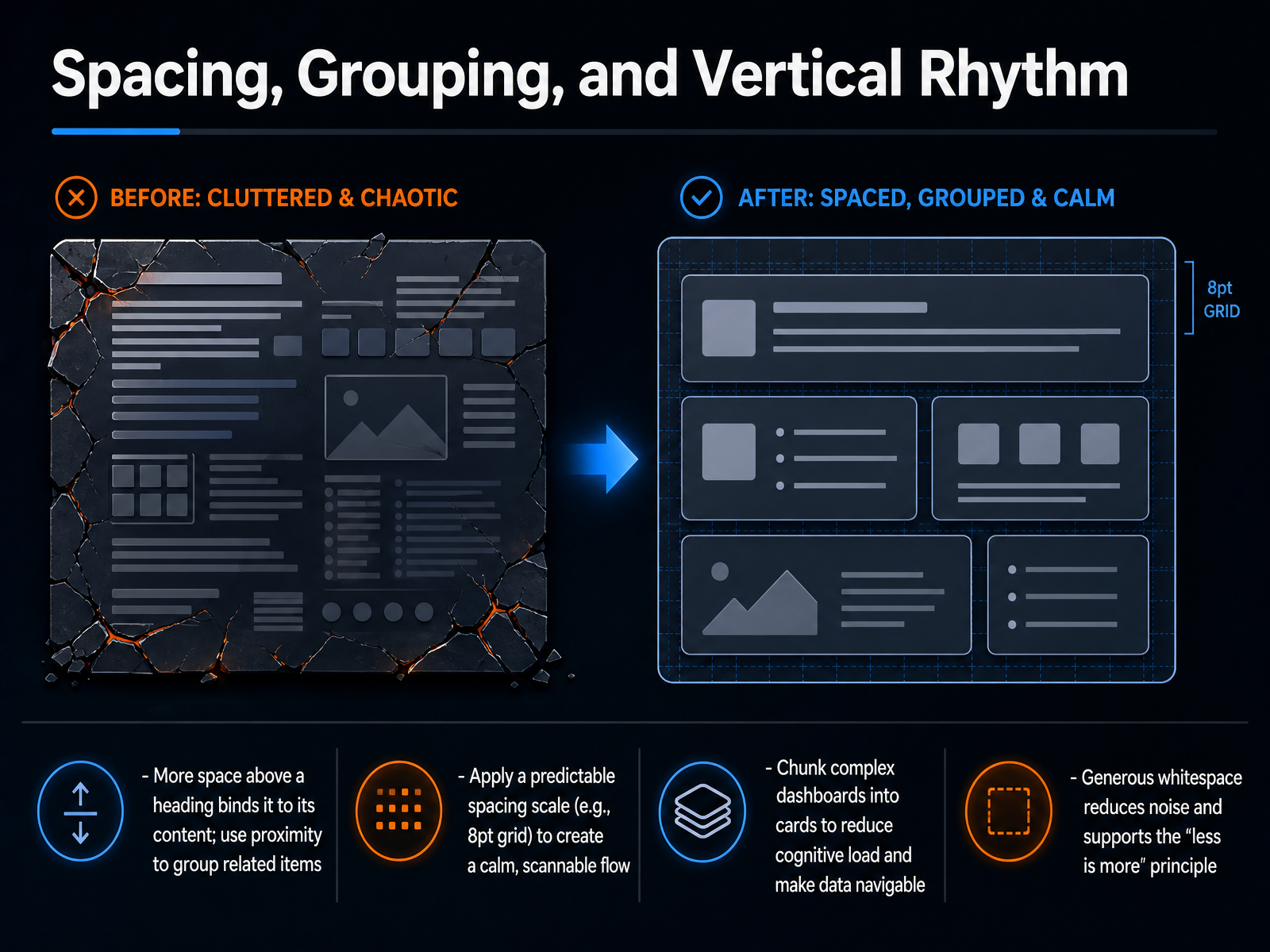Spacing, Grouping, and Vertical Rhythm
