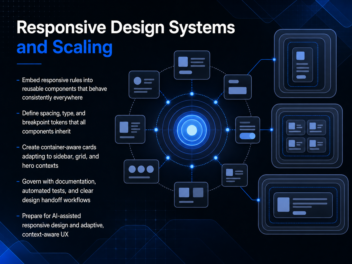 Responsive Design Systems and Scaling