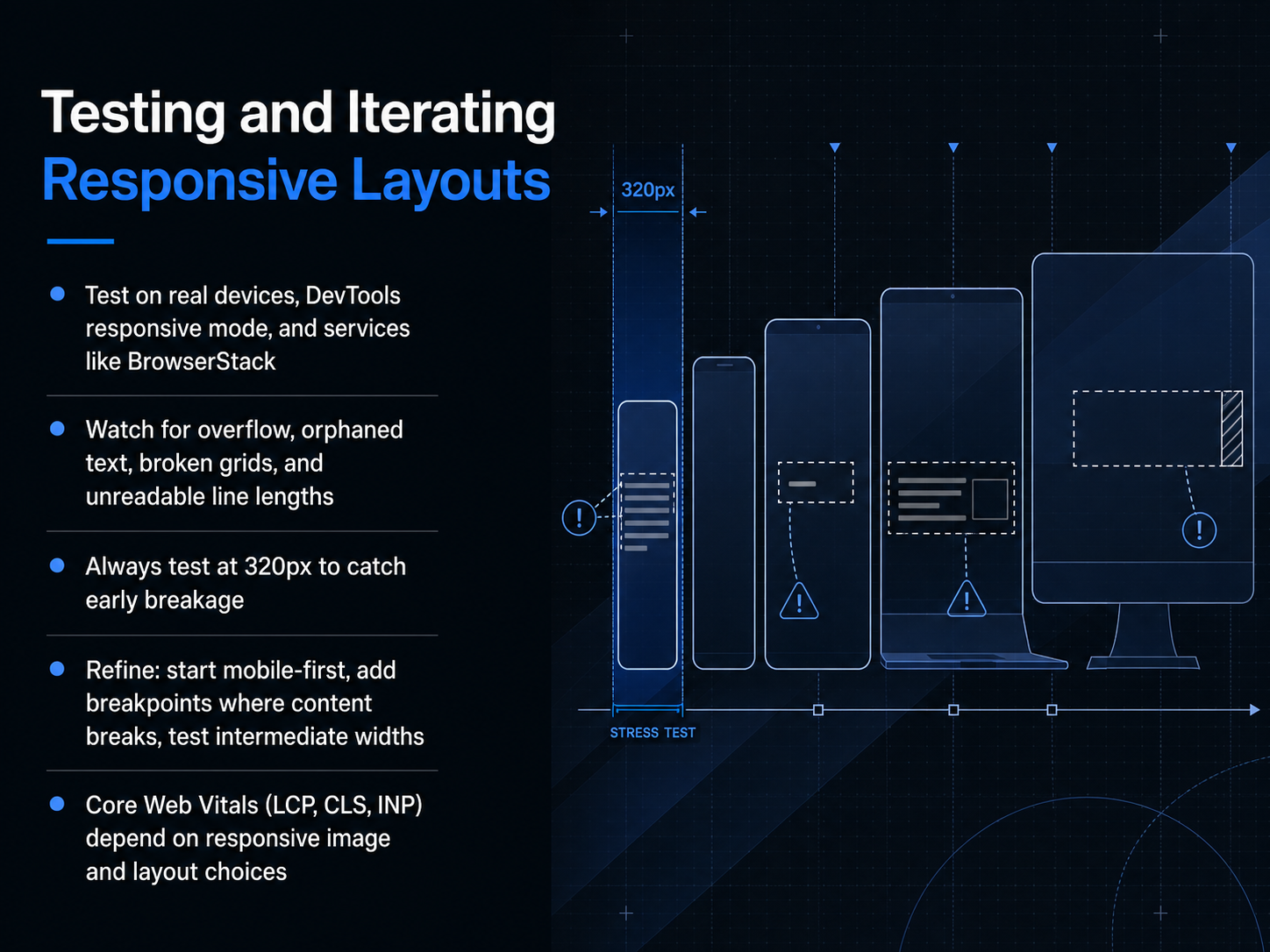 Testing and Iterating Responsive Layouts