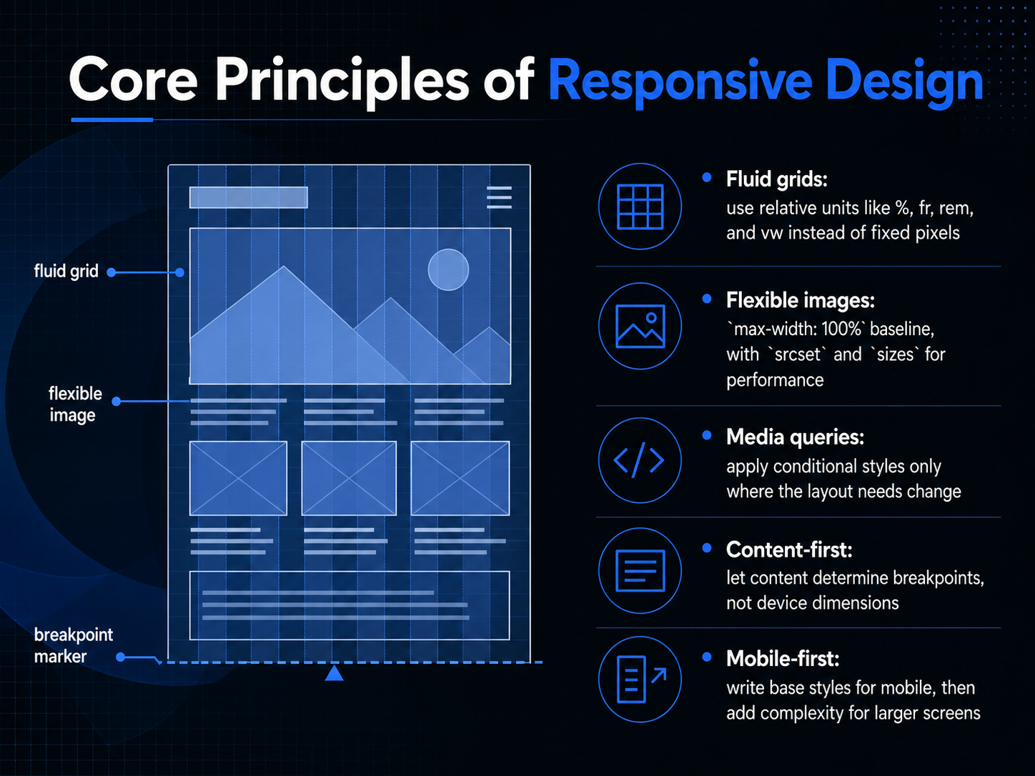 Core Principles of Responsive Design