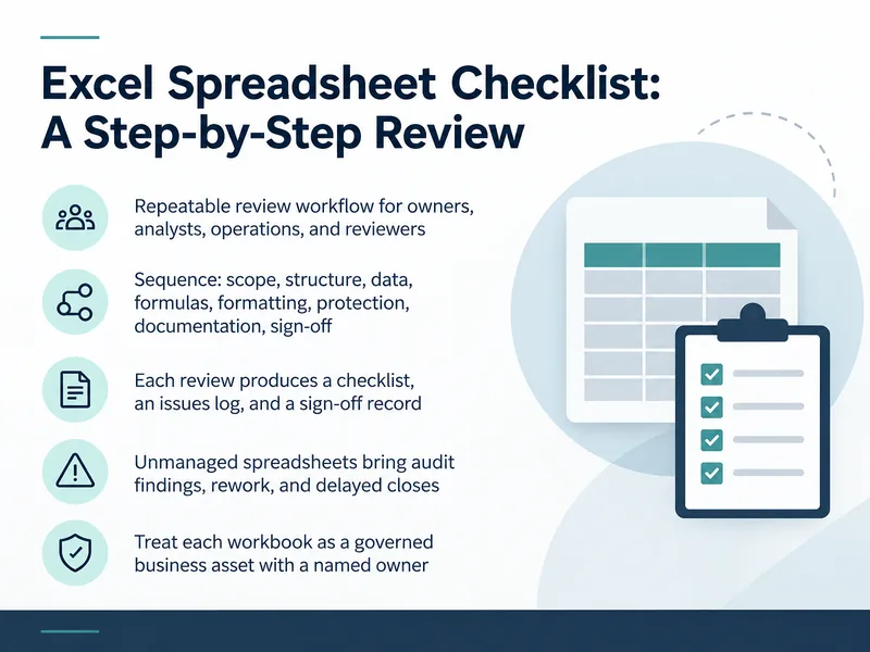 Excel Spreadsheet Review Checklist — digital-human course
