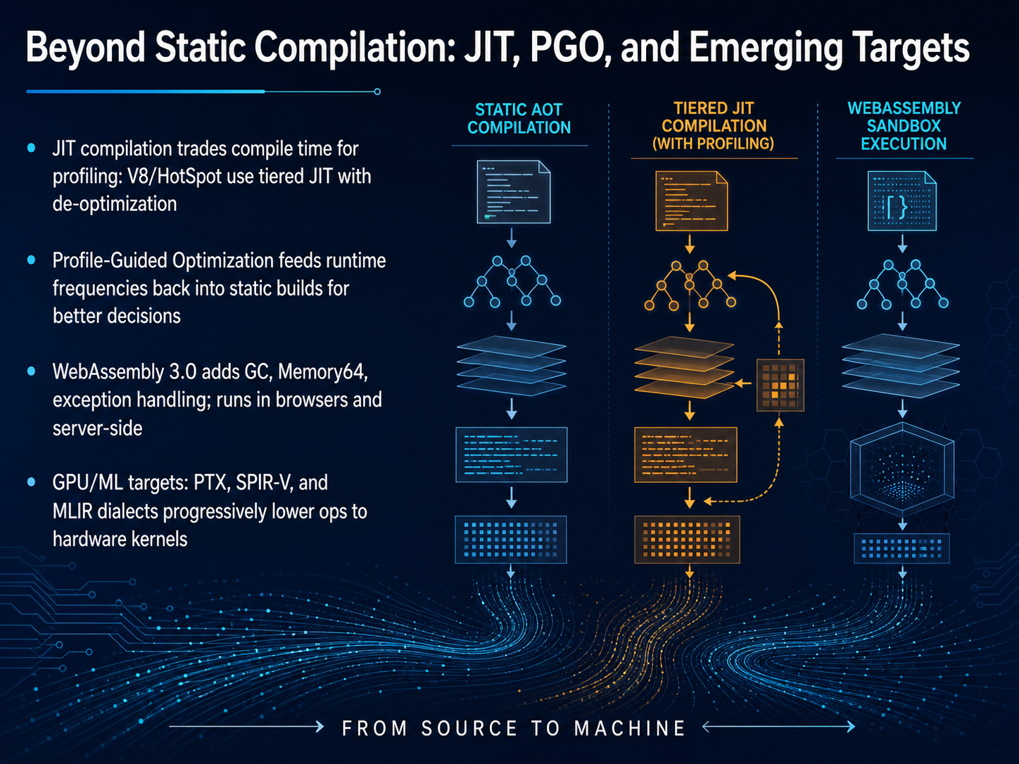 Beyond Static Compilation: JIT, PGO, and Emerging Targets