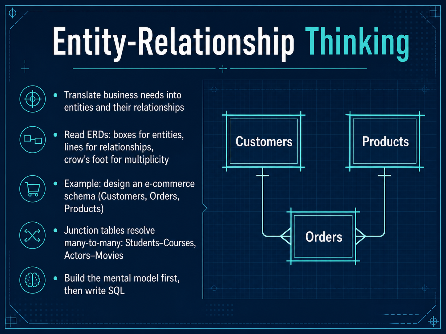 Entity-Relationship Thinking